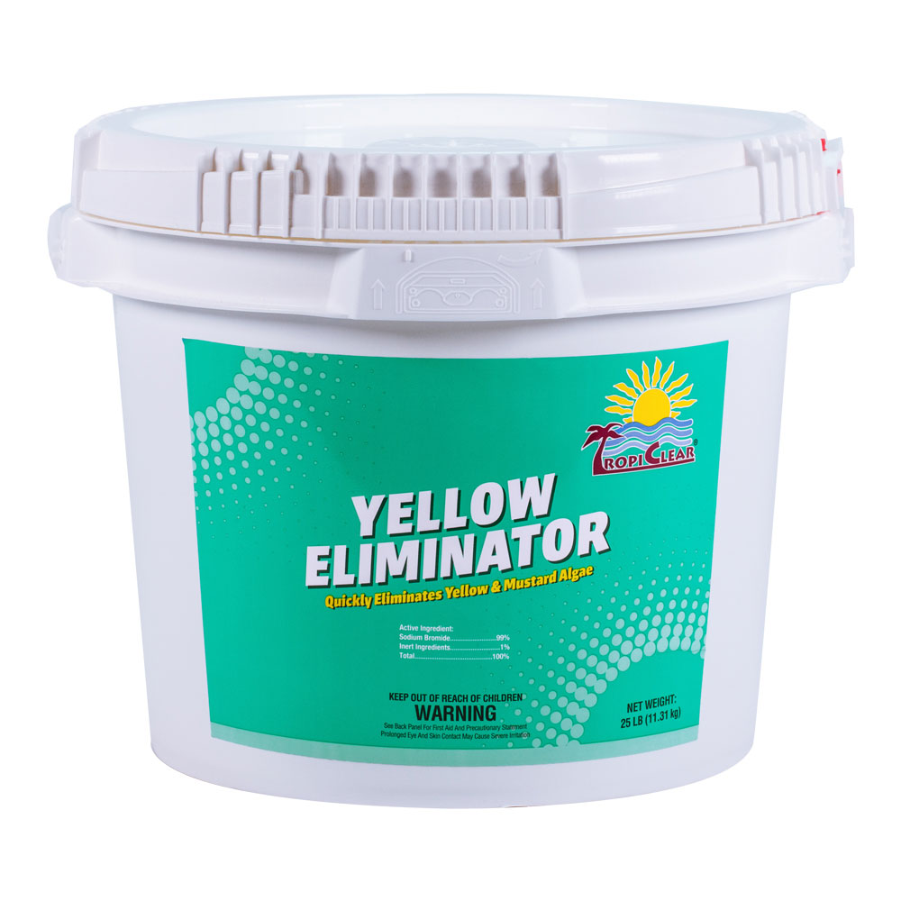 TropiClear Yellow Eliminator 25 LB pail