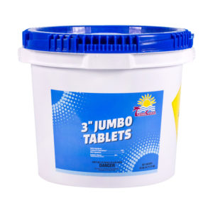TropiClear 3" Jumbo Tablets 24.94 LB bucket