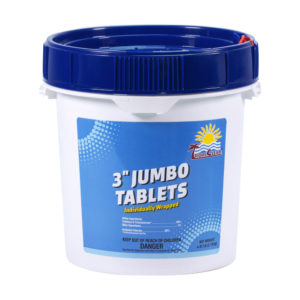 TropiClear 3" Jumbo Tablets Individually Wrapped 4.81 lB pail